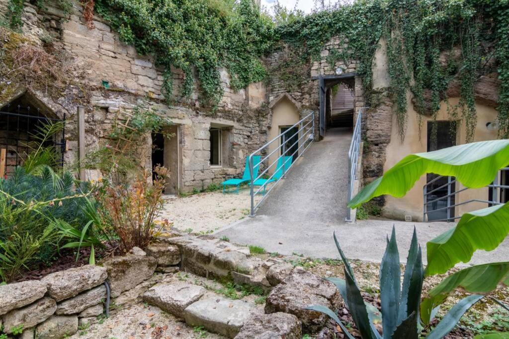 Maison Troglodytique Doue La Fontaine Ngoại thất bức ảnh