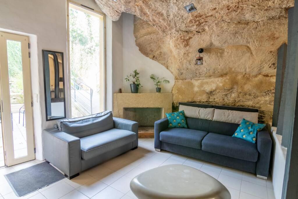 Maison Troglodytique Doue La Fontaine Ngoại thất bức ảnh