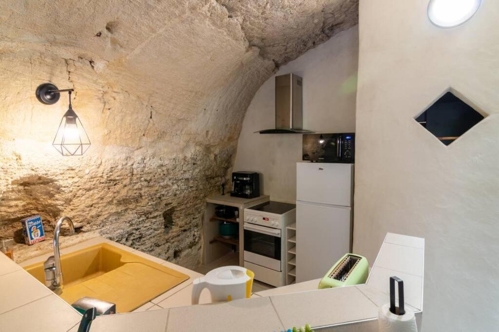 Maison Troglodytique Doue La Fontaine Ngoại thất bức ảnh