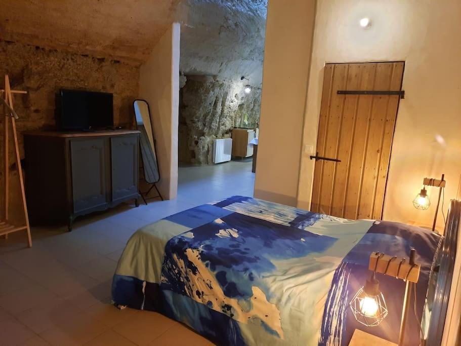 Maison Troglodytique Doue La Fontaine Ngoại thất bức ảnh