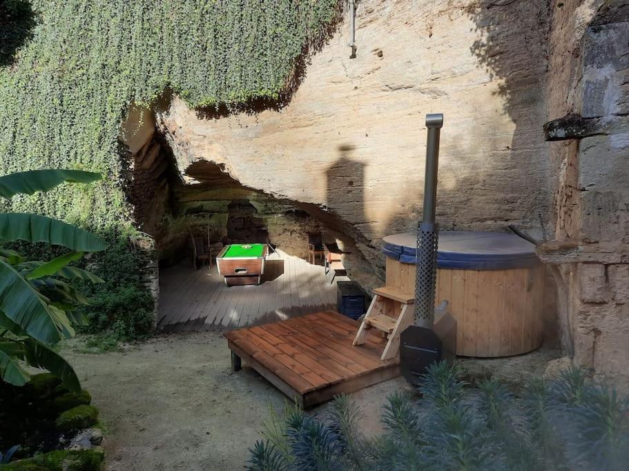 Maison Troglodytique Doue La Fontaine Ngoại thất bức ảnh