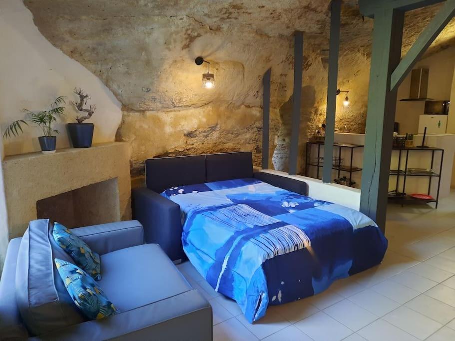 Maison Troglodytique Doue La Fontaine Ngoại thất bức ảnh
