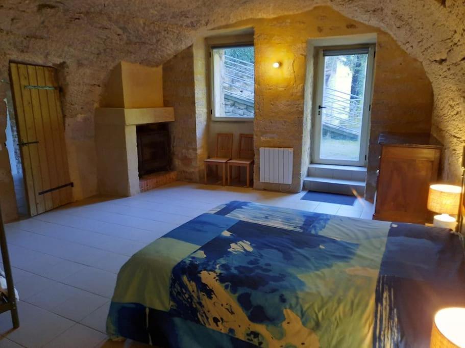 Maison Troglodytique Doue La Fontaine Ngoại thất bức ảnh